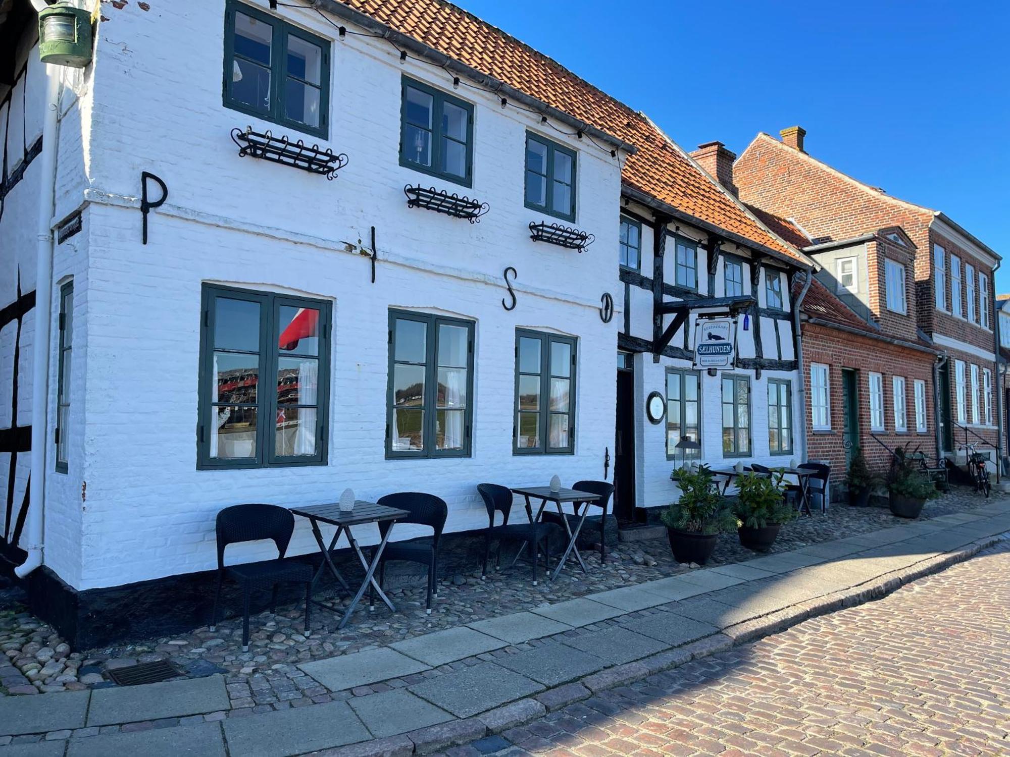 Restaurant Saelhunden Bed & Breakfast Ribe Eksteriør bilde