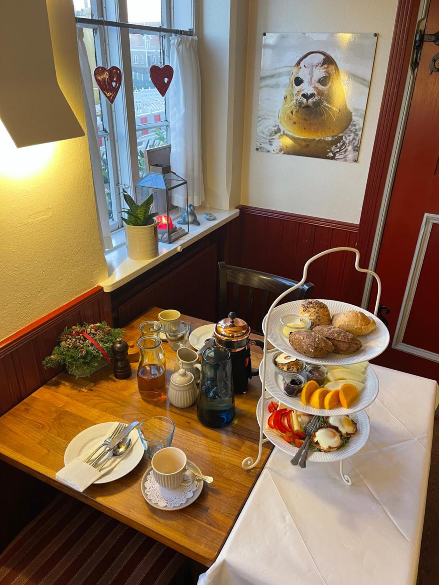 Restaurant Saelhunden Bed & Breakfast Ribe Eksteriør bilde